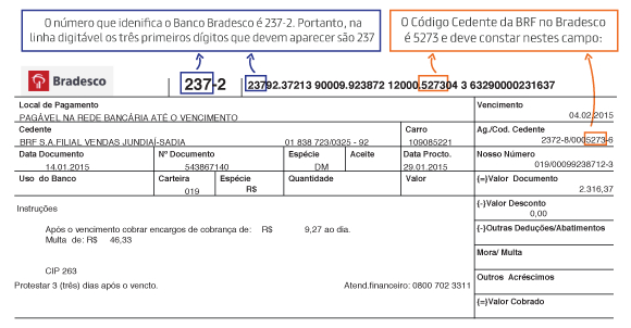 Boleto Bradesco