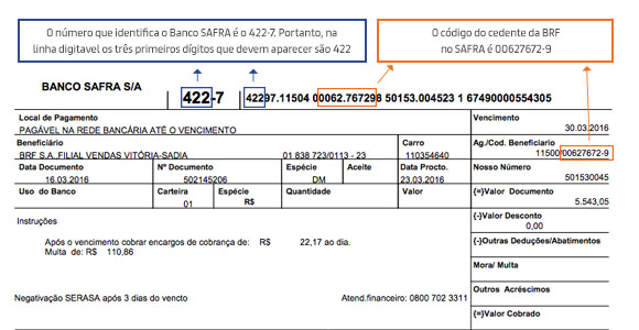 Boleto Banco Safra