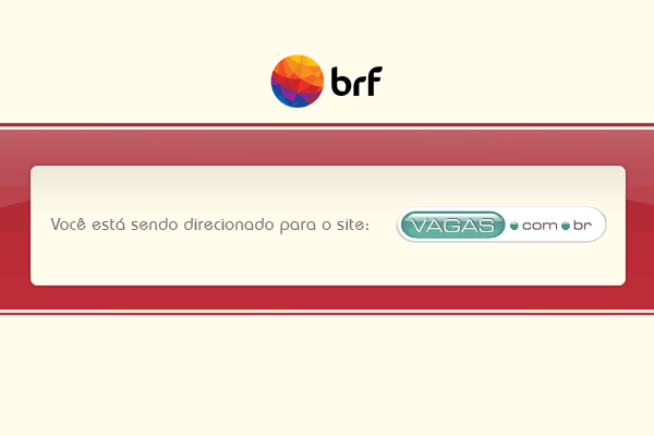 Você está sendo direcionado para o site: vagas.com.br